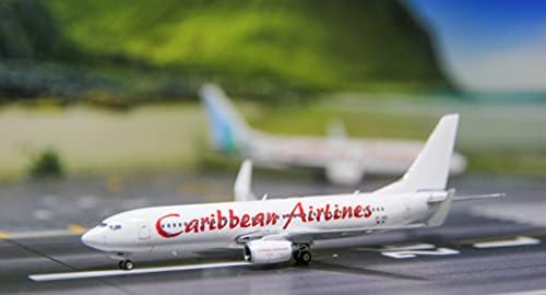 Phoenix Caribbean Airlines B737-800 9Y-JMC 1-400 DIECAST modelo de avión preconstruido