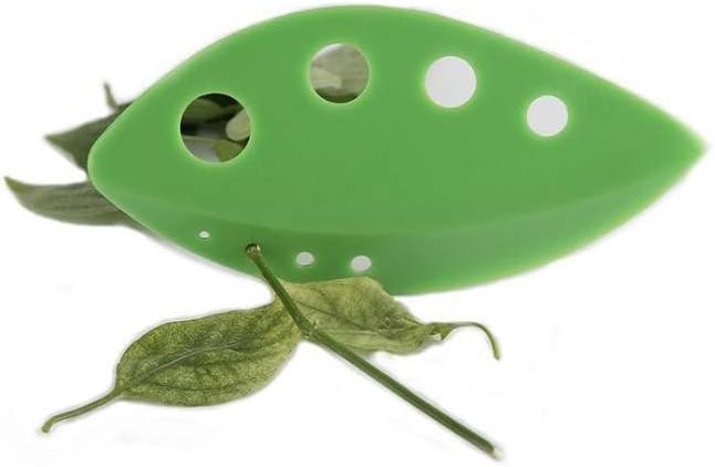 Pelador de hierbas de 8 agujeros, plástico duro de hoja verde, diseño 2-1, herramienta de pelar, maquinilla de afeitar de col rizada, pelador para