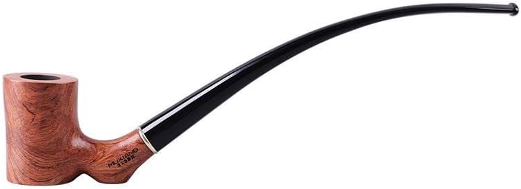 OLDFOX – 2 tubos de tabaco Churchwarden BE0044X2 de repuesto con anillo de metal para decoración de 0.354 in
