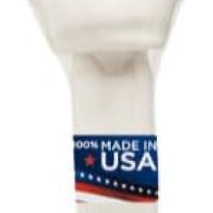 Pet Factory 100% hecho en Estados Unidos, piel de res de 9 a 10 pulgadas, hueso anudado para masticar, sabor natural, 1 unidad1 paquete Pet Factory 100% hecho en Estados Unidos, piel de res de 9 a 10 pulgadas, hueso anudado para masticar, sabor natural, 1 unidad1 paquete