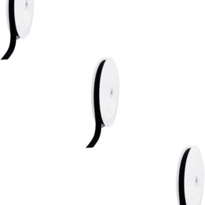 Abaodam 3pcs 25 Black Gift Ribbon 25 Ribbon Wedding Satin Ribbon Grosgrain Ribbon Black Ribbon Tulle Ribbon Black Hair Ribbon Belvet Ribbon Listones Abaodam 3pcs 25 Black Gift Ribbon 25 Ribbon Wedding Satin Ribbon Grosgrain Ribbon Black Ribbon Tulle Ribbon Black Hair Ribbon Belvet Ribbon Listones