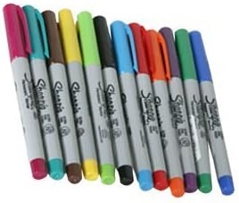 SHARPIE JAM Paper – Marcador de punta ultrafina, color verde lima, se vende individualmente