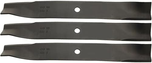 AZH Juego de 3 cuchillas de repuesto para cortacésped Toro Timecutter SS5000 de 50 pulgadas