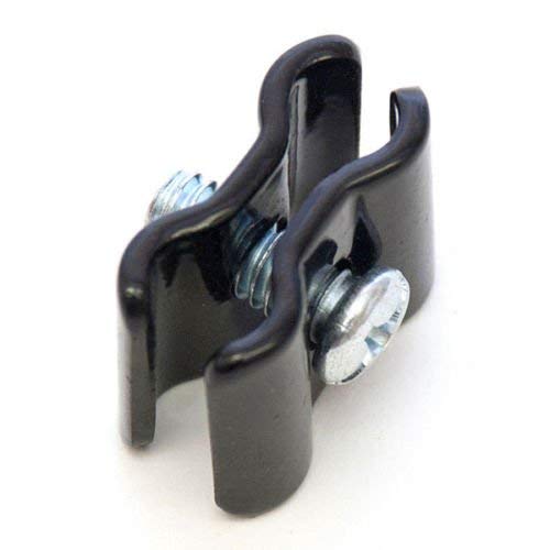 Gridwall – Conectores de clip para paneles de rejilla, paquete de 24, color negro