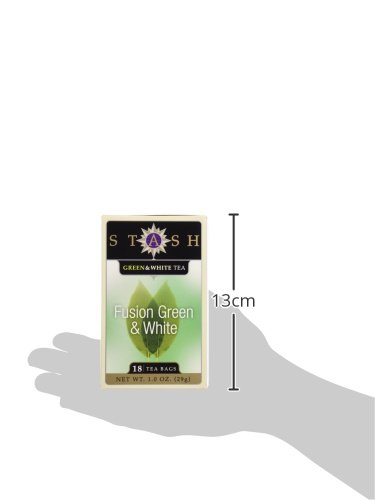 Stash, Té verde y blanco de fusión, bolsas de té, 18 unidades