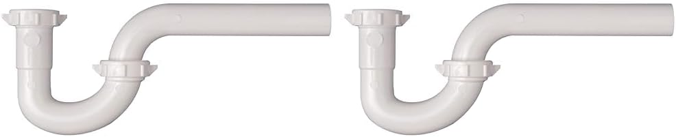 Plumb Pak 200WK P – Trampa de 1-14 pulgadas por 1-14 pulgadas, color blanco (paquete de 2)