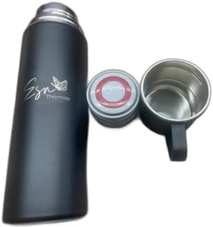 Termo de acero inoxidable, termo taza para bebidas calientes y bebidas frías para viajes y, picnics 16.9 fl oz16.9oz calidad café, té y botella de