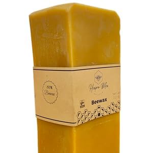 100% Natural Beeswax Block 2.21 lbs or 1 kg (Hexpro-Mex)