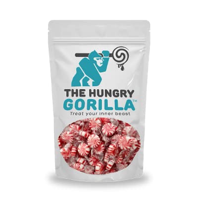 Menta Starlight Mints  3 libras de mentas rojas y blancas envueltas individualmente empaquetadas en una bolsa de pie resellable por THE HUNGRY