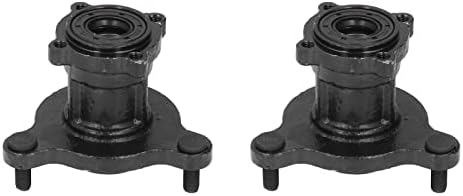 Aramox Buje de rueda para cuatrimoto, 2 unidades, buje de rueda de acero M8x3 para 50 cc-125 cc, ATV Go Kart, Dirt Quad Bike 6 7 8 pulgadas llanta