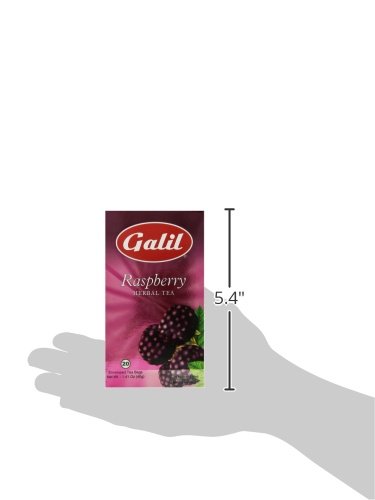 Galil Té, frambuesa, cajas de 20 unidades (paquete de 6)