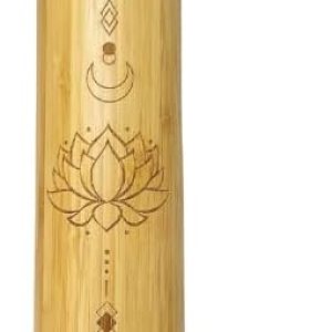 BenZen Vaso de té de bambú con colador, botella térmica de acero inoxidable con aislamiento térmico que mantiene el calor y el frío durante 12 BenZen Vaso de té de bambú con colador, botella térmica de acero inoxidable con aislamiento térmico que mantiene el calor y el frío durante 12