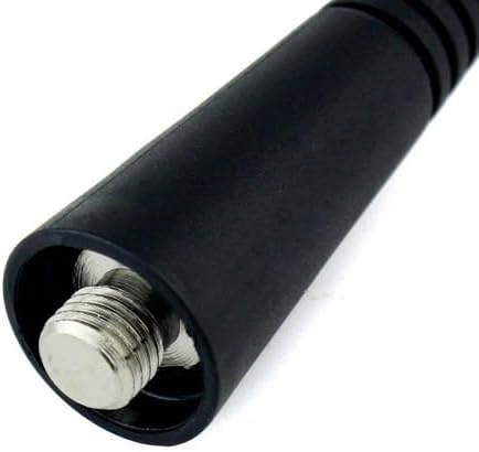 GP-88 UHF Walkie Talkie Antena de goma Rango 403-520MHz 6 pulgadas PMAE4016 para Motorola CP150 CP200d CT250 CT450 HT750 HT1250 EX500 EX600XLS GP380