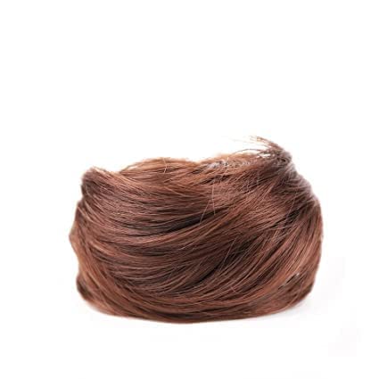 2 piezas de mini garra de pelo sintético de moño sintético desordenado en moño desordenado, extensiones de cabello para mujeres y niñas