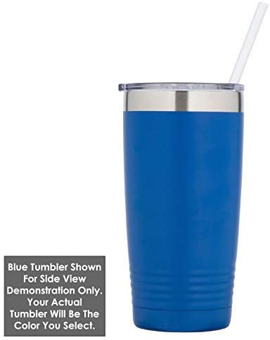 REEL GREAT DAD LIGHT PURPLE Vaso de bebida de 20 onzas con pajita  Taza de viaje grabada con láser  Comparar con Yeti Rambler  Idea de regalo para