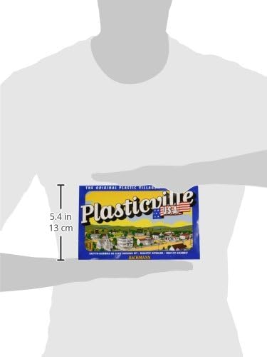Bachmann Trains – EDIFICIOS PLASTICVILLE U.S.A.  KITS CLÁSICOS – COMISIÓN DE POLICÍA – Escala HO