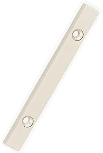ZW Hardware B100 – Símbolo de casa chapado en níquel mate (latón macizo, 4 pulgadas)