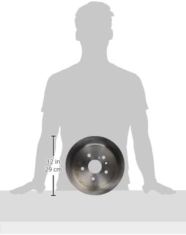 Centric C-Tek – Rotor de freno de disco trasero estándar para modelos Lexus y Toyota seleccionados (121.44131) (paquete de 2)