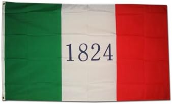 Bandera de batalla histórica de ALAMO 3×5 Texas 1824 3×5 3 x 5