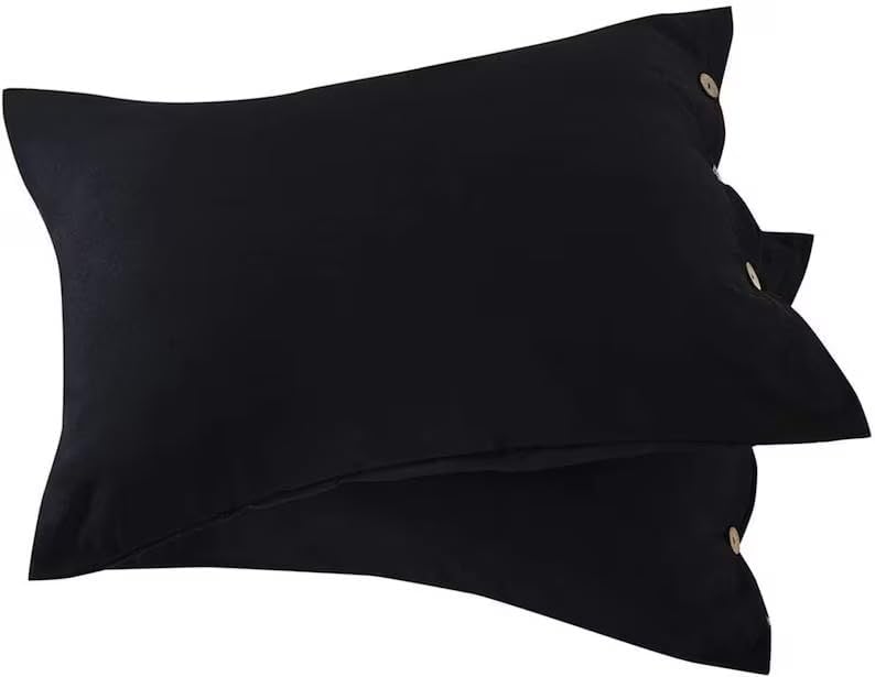 Juego de funda de edredón tamaño King, 100% algodón, súper suave, de secado rápido, transpirable, juego de ropa de cama de 3 piezas (matrimonial de