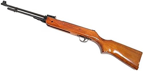 MAKHA Nueva pistola de rifle de pellets de aire B3 5.5MM 22 calibre madera real