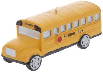 Adornos de autobús escolar para árbol de Navidad