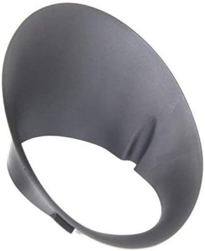 Bisel de la cubierta de la luz antiniebla del lado izquierdo del conductor para Dodge Ram-1500 2002-2008 y 2003-2009 Ram-2500, 55077239AD CH2598101