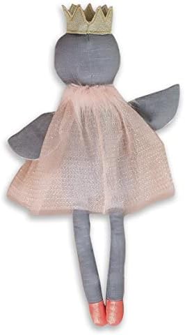 MON AMI Muñeca de princesa pingüino con tul rosa, 18 pulgadas, muñeca de animal de felpa suave, uso como juguete o decoración de habitación, gran