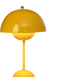 Lámpara de escritorio inalámbrica Flower-Bud LED Touch USB Dimming Mesa Dormitorio Luz de noche tipo C (amarillo) Lámpara de escritorio inalámbrica Flower-Bud LED Touch USB Dimming Mesa Dormitorio Luz de noche tipo C (amarillo)