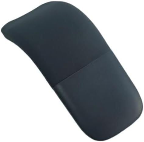 Ratón inalámbrico Bluetooth de arco ergonómico plegable ratón óptico táctil ratón de viaje Ratón plegable silencioso para computadora Mac OS,