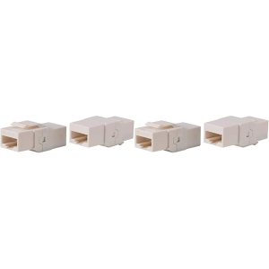 Monoprice Acoplador en línea Keystone Cat6A UTP RJ45-RJ45 (paquete de 2) Monoprice Acoplador en línea Keystone Cat6A UTP RJ45-RJ45 (paquete de 2)