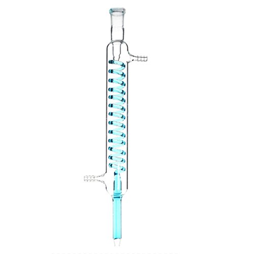 Kit de destilación de aceite esencial de laboratorio, purificador de agua, kit de cristalería con embudo separador, tubo condensador