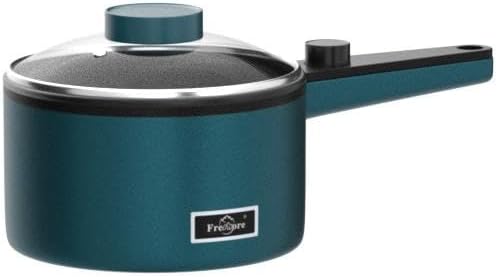 Eléctrica antiadherente 1.2L Mini olla olla multifuncional cocina con control de temperatura, verde Morandi