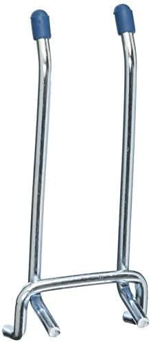 CRAWFORD PROD DIV OF JARDEN SAFETY 14444 Gancho de clavija de doble brazo, 4 pulgadas, paquete de 2