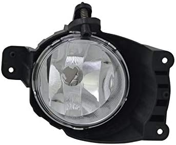 Faros antiniebla VH546P Luz antiniebla derecha lado del pasajero parachoques delantero antiniebla luz halógena bombilla delantera antiniebla luces