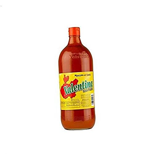 Salsa Valentina Picante  Salsa picante mexicana más famosa con botella de 34 onzas  La salsa picante Valentina para alimentos picantes todos los