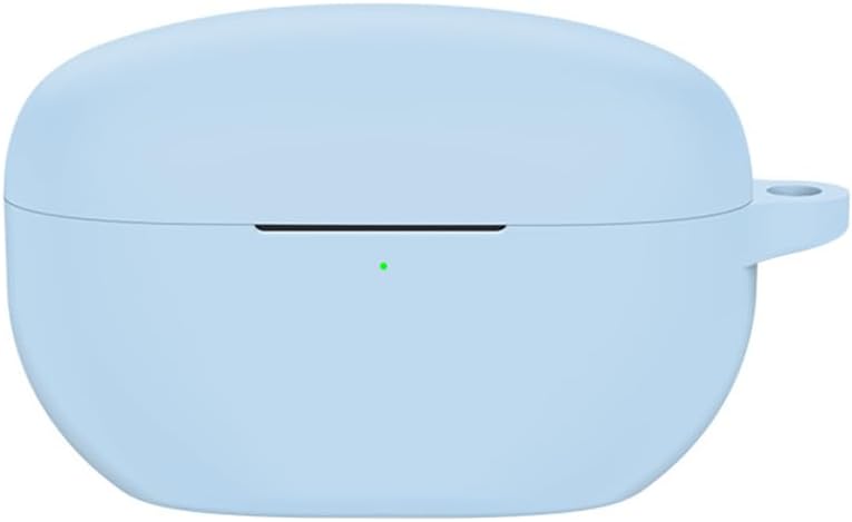 Funda de silicona compatible con Sony WF-1000XM5, LED visible diseño de puerto de carga a prueba de golpes, funda protectora de silicona suave con