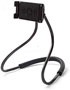 Soporte universal para colgar en el cuello, soporte flexible para teléfono celular, soporte flexible para teléfono móvil, soporte giratorio de 360