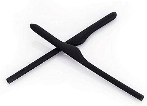 Kit de calcetines de oreja para Oakley Keel Blade OX3122 OX3125 Wingback OX5089 Genérico, 1 par (negro)
