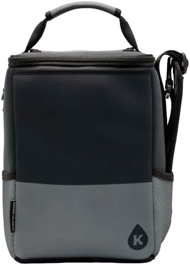 Kanga Bolsa térmica aislada – Bolsa térmica suave – Enfriador de bebidas para 6 o 12 latas de cerveza y seltzer – Aislamiento a prueba de fugas y