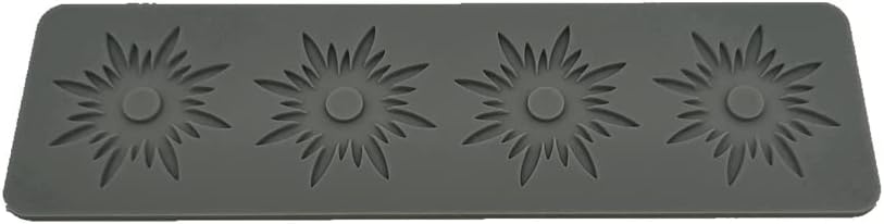 Molde de silicona 3D Star Fondant Lace Pad Cake Molde de silicona para pastel de fondant, molde de silicona para fondant, molde de arcilla de