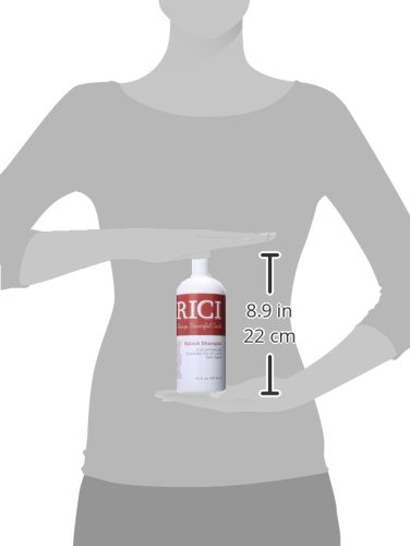 RICI Splash Champú y acondicionador para cabello rizado, formulado naturalmente para todo tipo de rizados, fórmula patentada fabricada en los