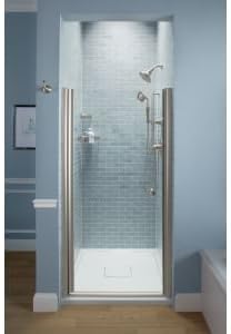 KOHLER 468874 Cesta de ducha, acero inoxidable cepillado