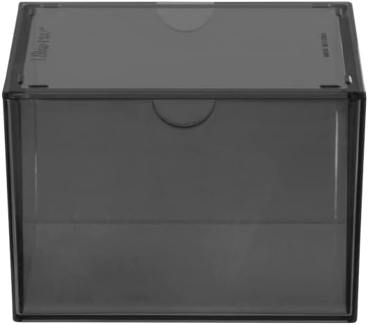 Ultra Pro Eclipse – Caja de 2 piezas gris ahumado, para juegos de Pokémon, MTG, béisbol, baloncesto, tarjetas de fútbol y otras tarjetas