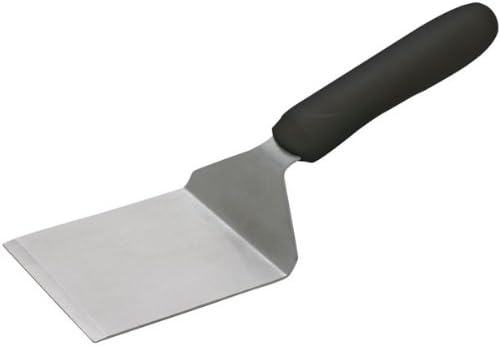 Winco Volteador de bistechamburguesa, hoja de 4×3 34 ‘, mango de PP negro