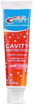 Crest Pasta de dientes para niños con protección contra la caries (paquete de 6)