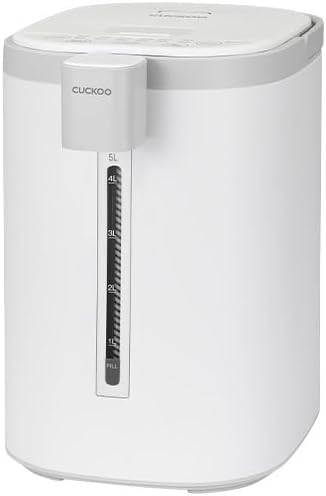 CUCKOO CWP-A501TW  Dispensador y calentador de agua caliente  Dispensación automática y protección contra hervir en seco  Acero inoxidable aislado