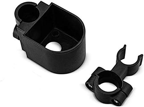 TULIMED – Soporte para bastón para rodillo, silla de ruedas o bastón – Soporte para bastón (color negro)