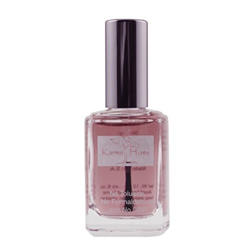Karma Organic Fortalecedor de uñas para uñas finas y crecimiento, esmalte base de relleno de Ridge de uñas, endurecedor de uñas para uñas dañadas,