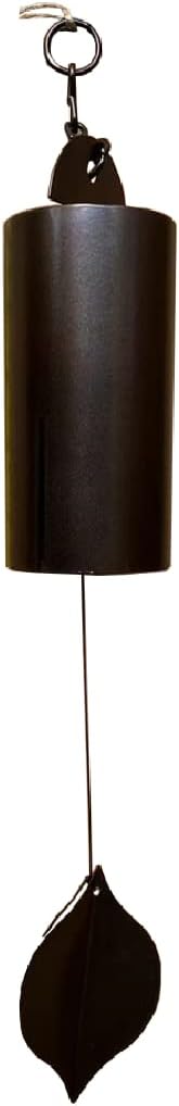 Rui07Da15Xin16 Campana de viento de serenidad de resonancia profunda, carillón de gong adecuado para meditación, tubo de cobre antiguo que se cuelga